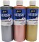 Sax Versatemp Heavy-Bodied Tempera Paint, 1 Pint Bottles, Assorted Metallic Colors, Set of 3